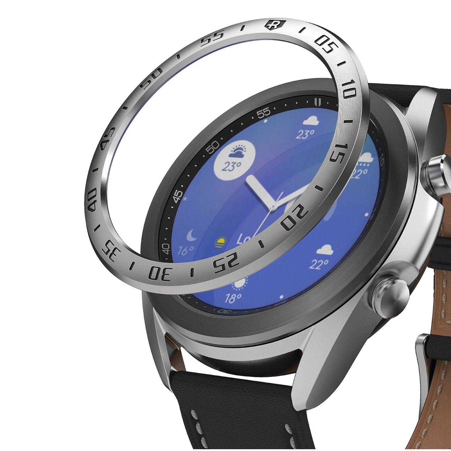Ringke BEZEL STYLING for Galaxy Watch 41mm, StainlessSteel(GW3-41-01) Default Ringke 