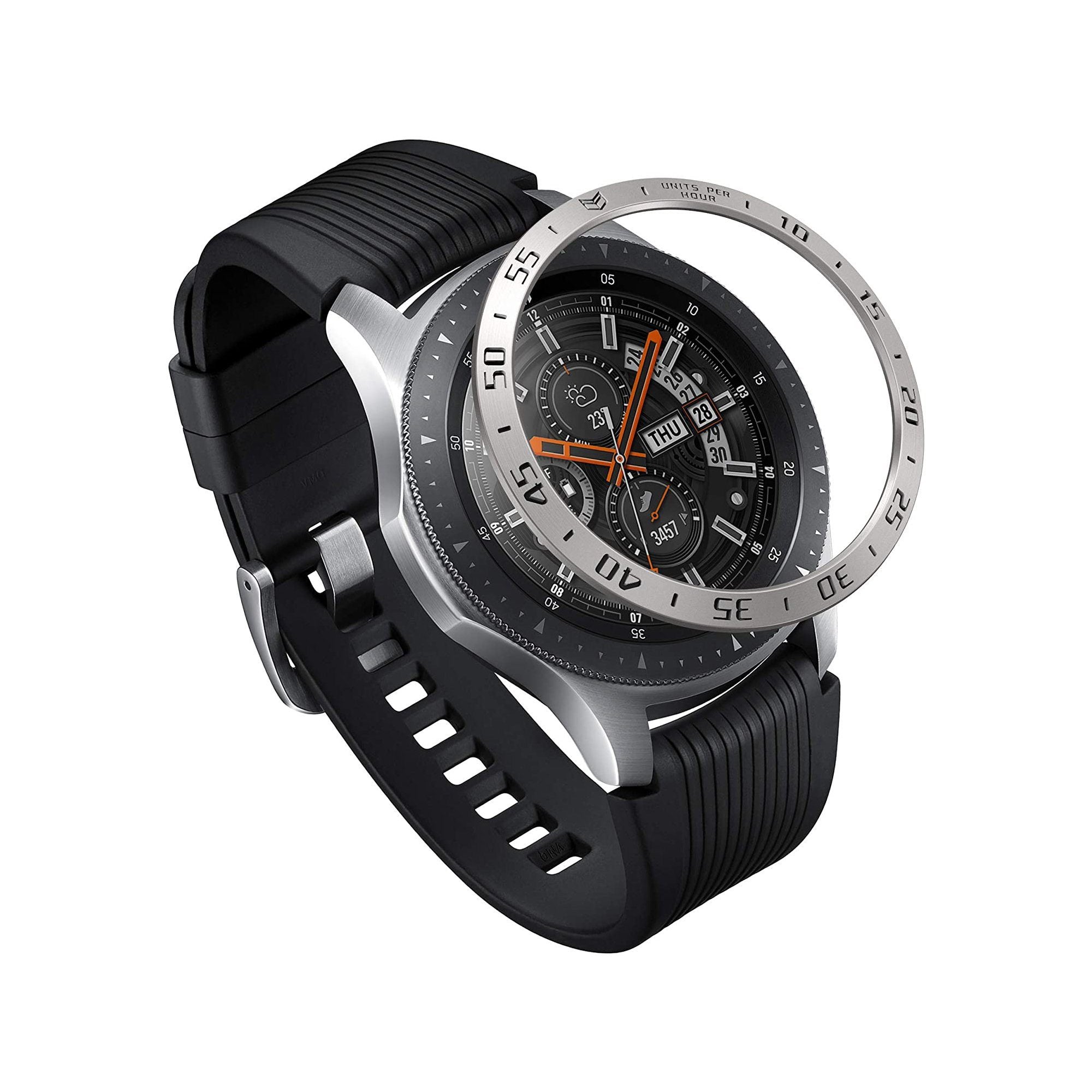 Ringke BEZEL STYLING for Galaxy Watch 46mm/Gear S3, Stainless Steel(GW-46-01) Galaxy Watch Ringke 