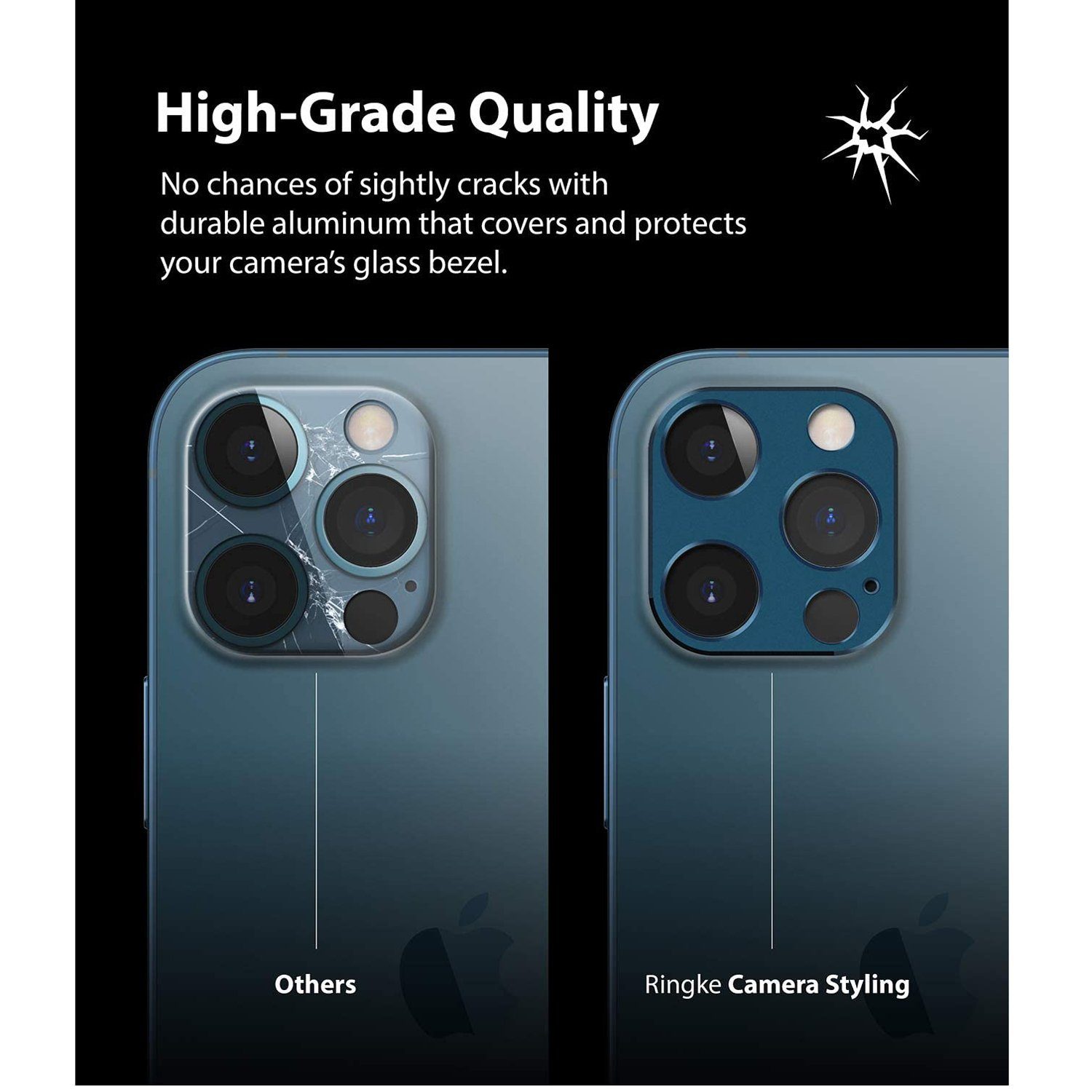 Ringke Camera Styling for iPhone 12 Pro 6.1"/12 Pro Max 6.7"