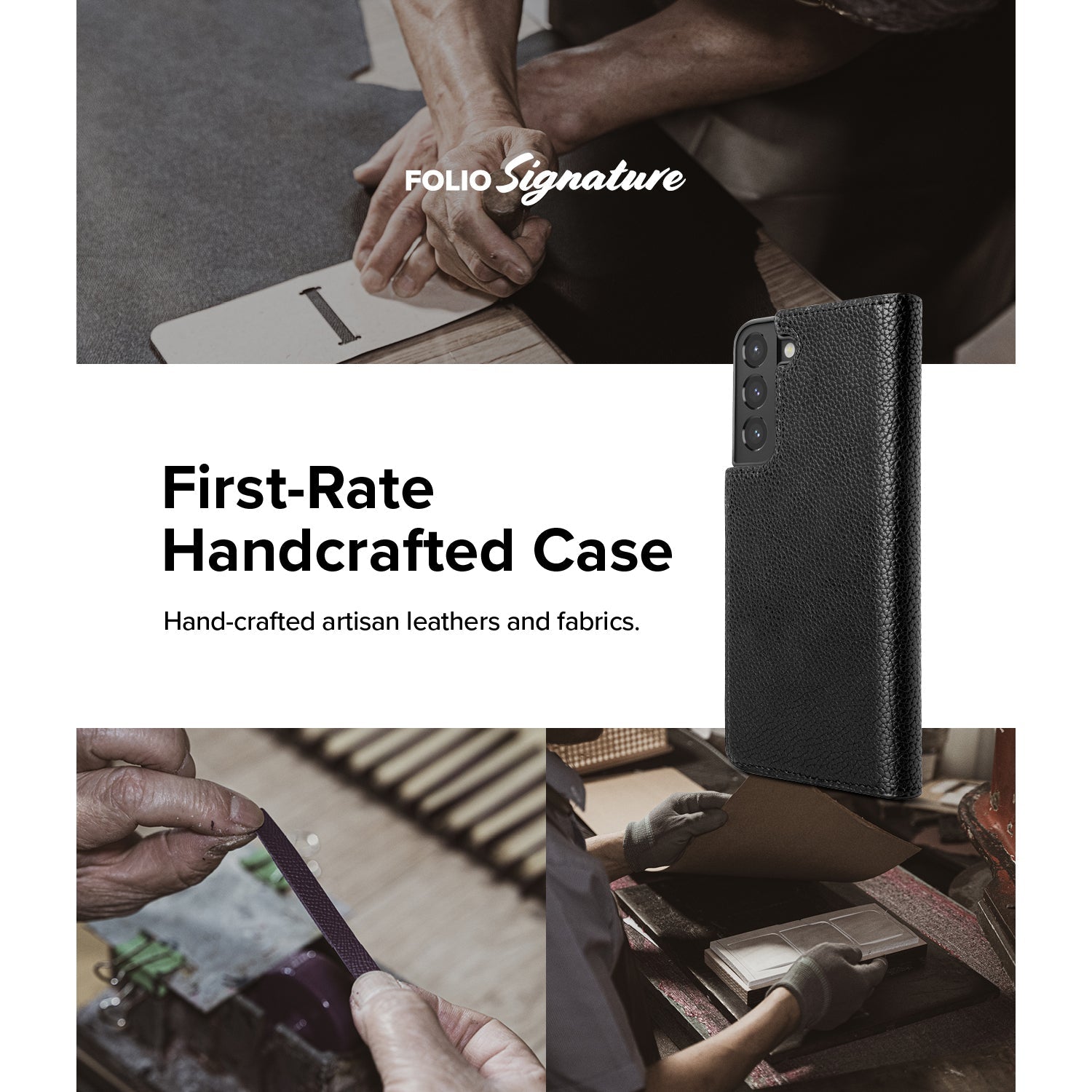 Ringke Folio Signature EZ Strap Case for Samsung Galaxy S22 Default RINGKE 
