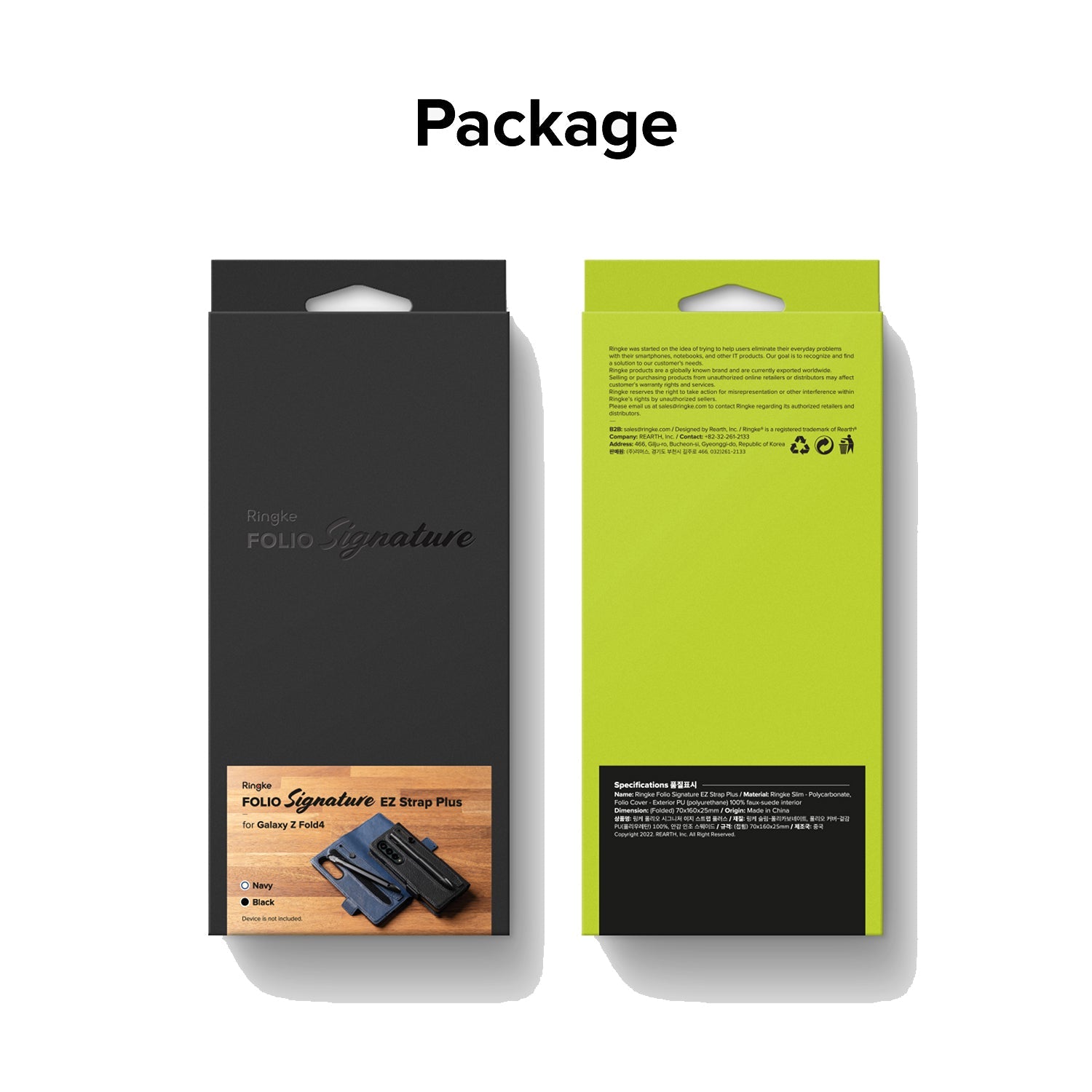 Ringke Folio Signature EZ Strap Plus Case for Samsung Galaxy Z Fold 4 Ringke 