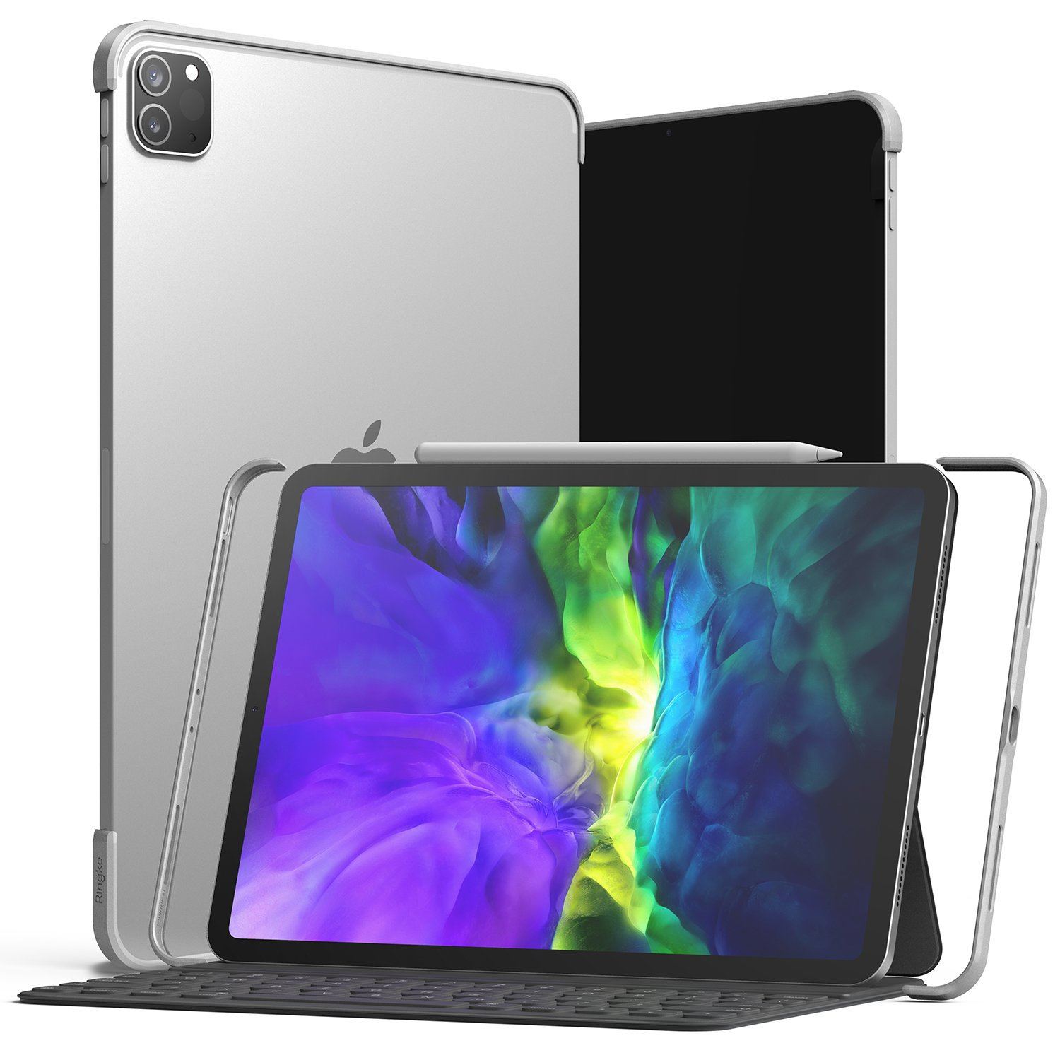 Ringke Frame Shield for iPad Pro 11"(2018-2020), Sliver Default Ringke 