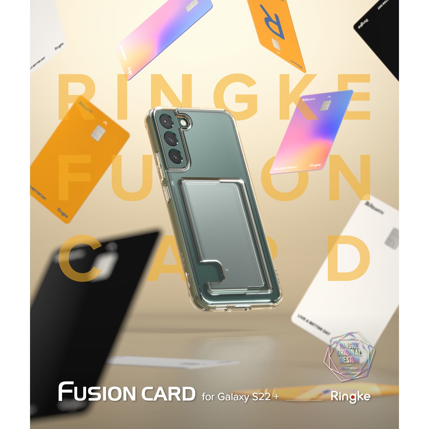 Ringke Fusion Card Case for Samsung Galaxy S22 Ultra/ S22 Plus
