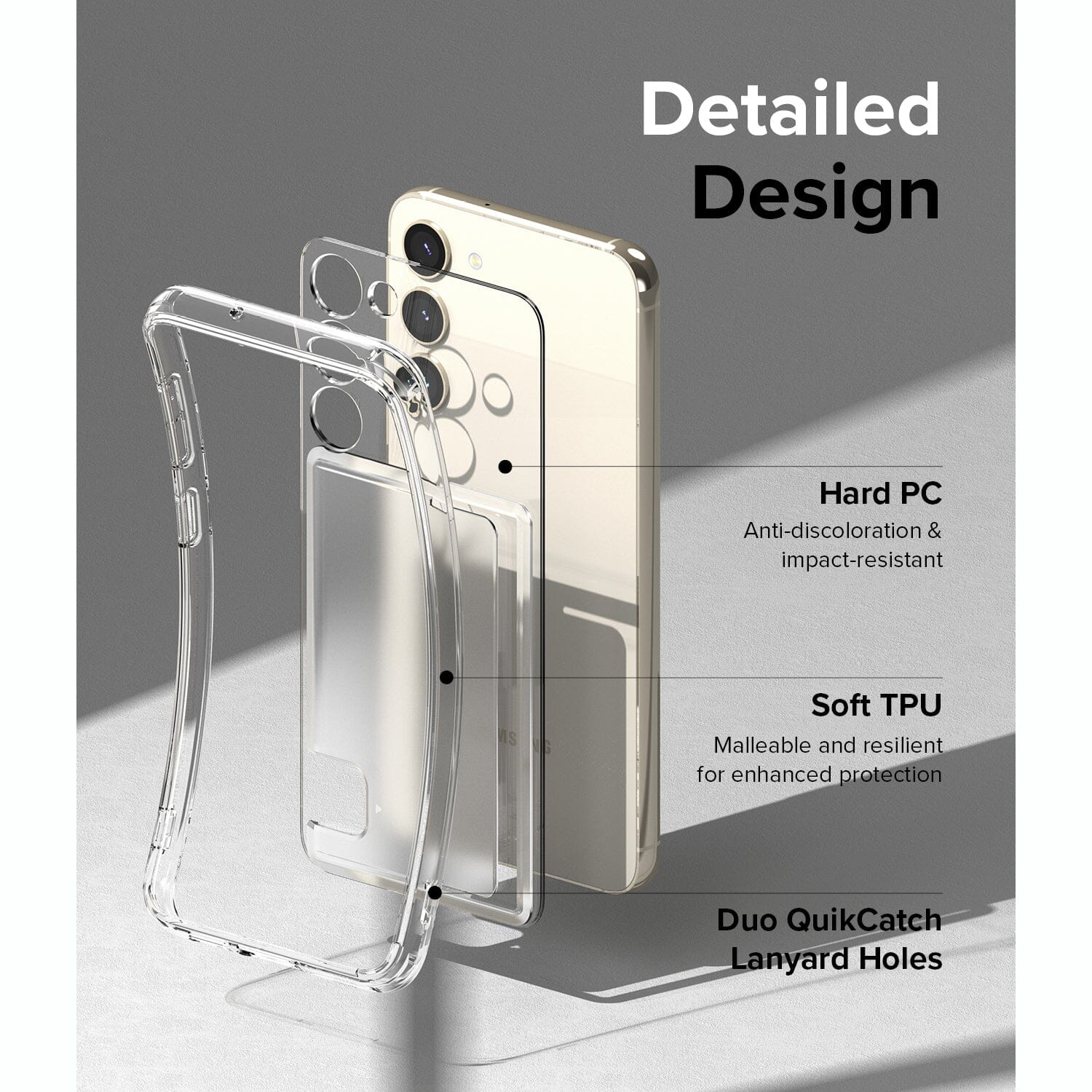 Ringke Fusion Card Case for Samsung Galaxy S23/S23 Plus/ S23 Ultra, Clear ONE2WORLD 