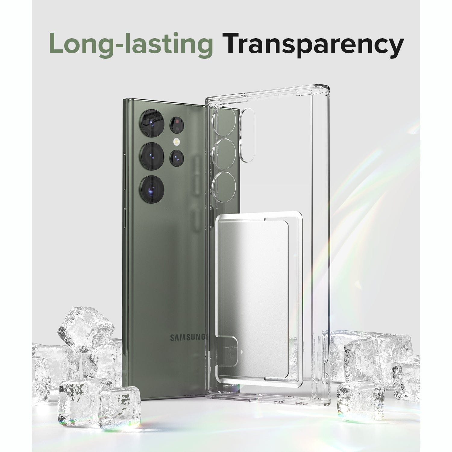 Ringke Fusion Card Case for Samsung Galaxy S23/S23 Plus/ S23 Ultra, Clear ONE2WORLD 