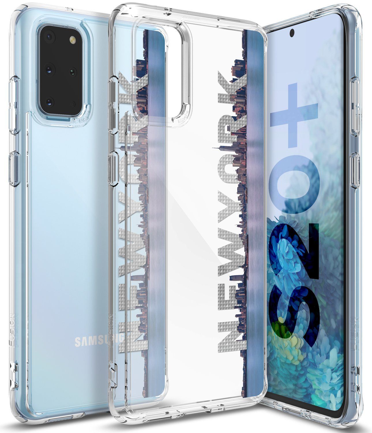 Ringke Fusion Design Case for Samsung Galaxy S20 Ultra, NEW YORK Samsung Case Ringke 