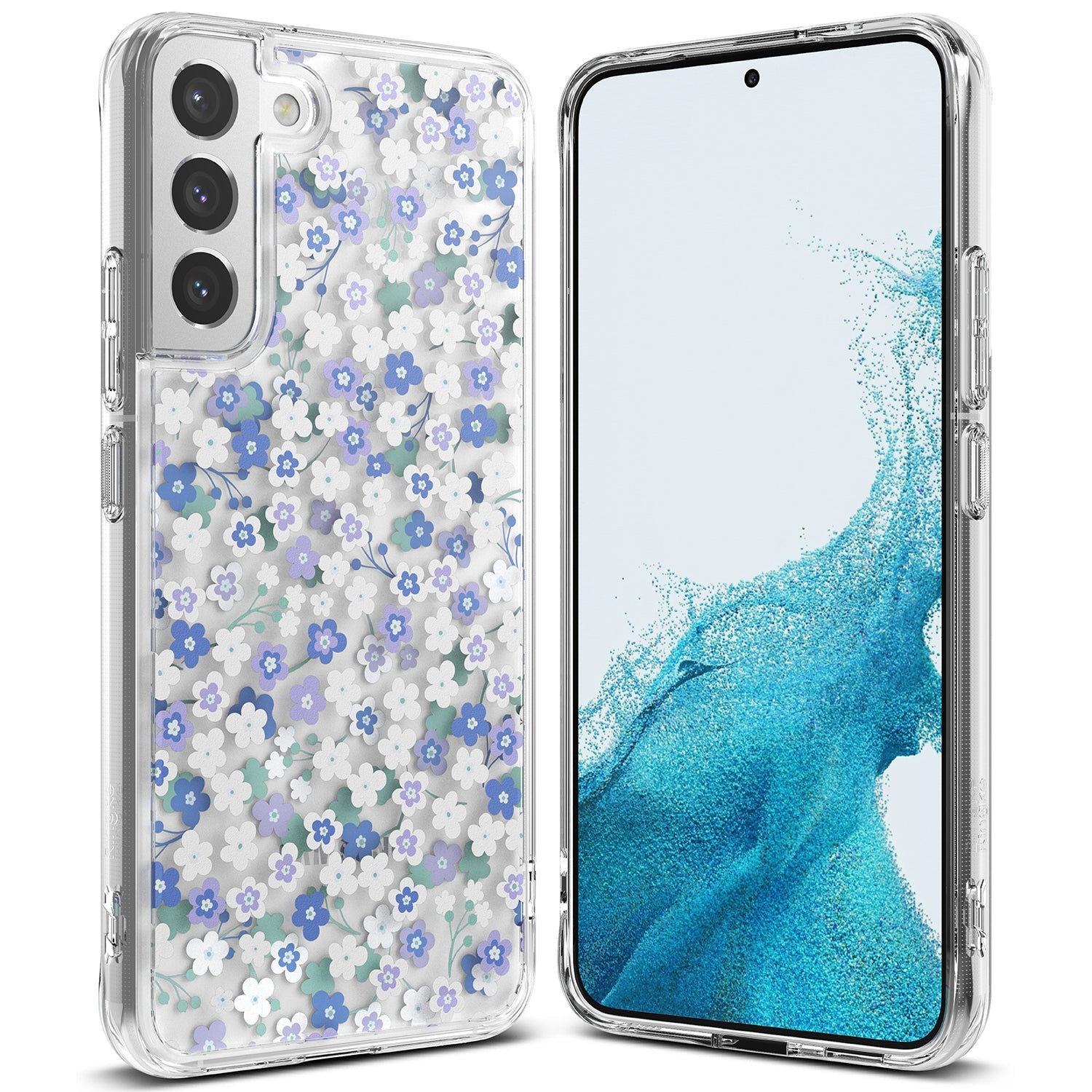 Ringke Fusion Design Case for Samsung Galaxy S22 Default RINGKE WILD FLOWERS 