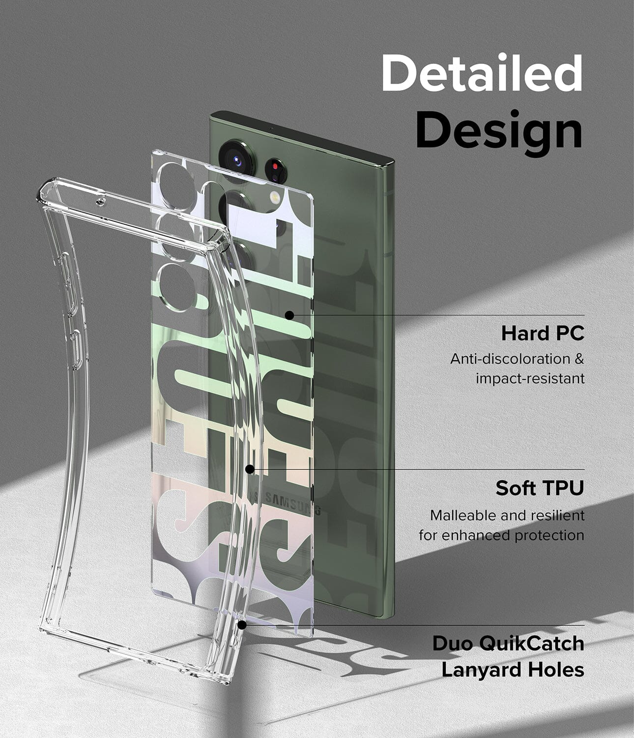Ringke Fusion Design Case for Samsung Galaxy S23/ S23 Plus/ S23 Ultra Ringke 