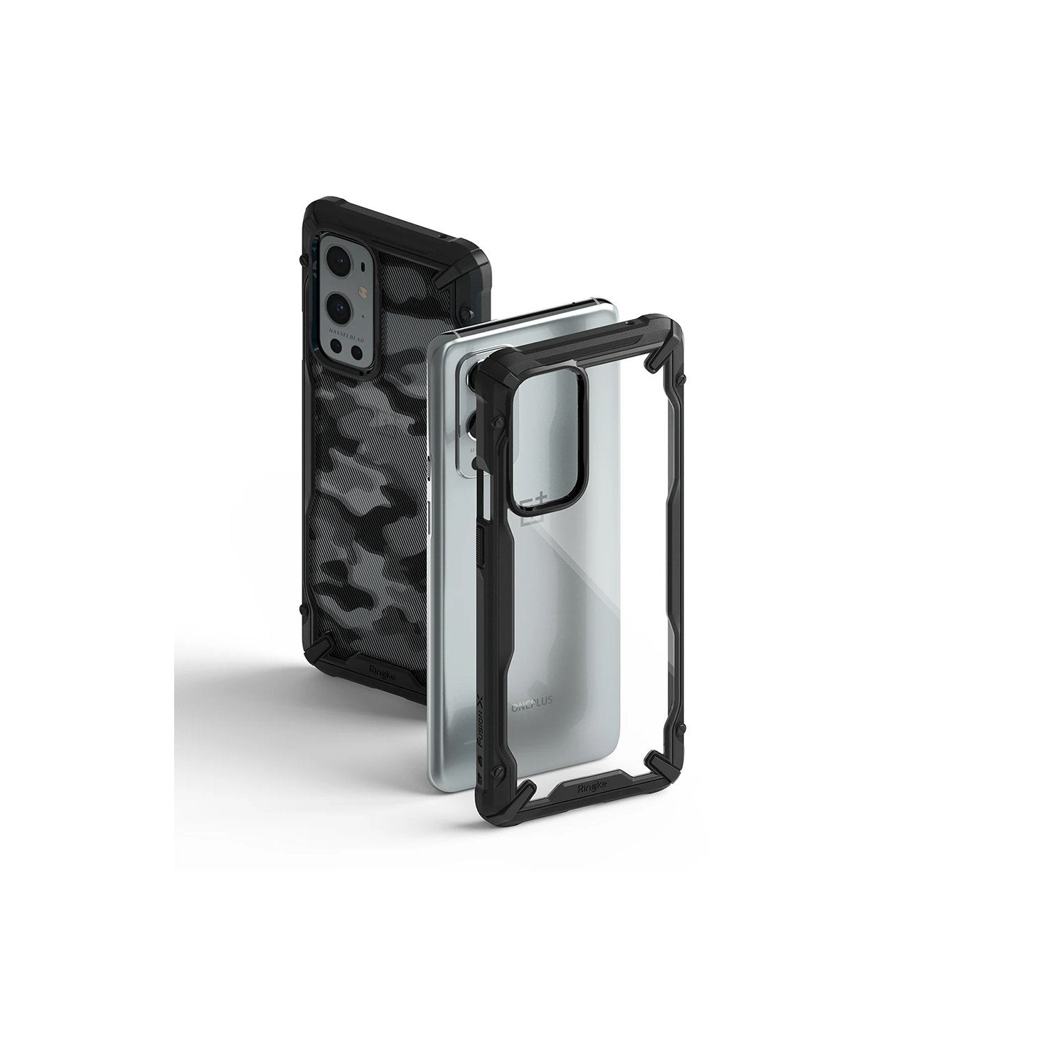 Ringke Fusion X Case for OnePlus 9 Pro, Camo Black Default Ringke 