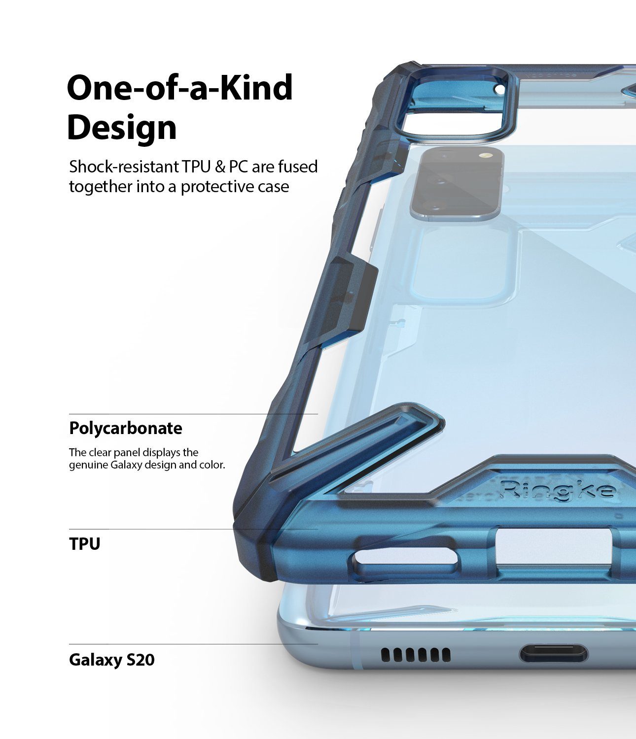 Ringke Fusion X Case for Samsung Galaxy S20