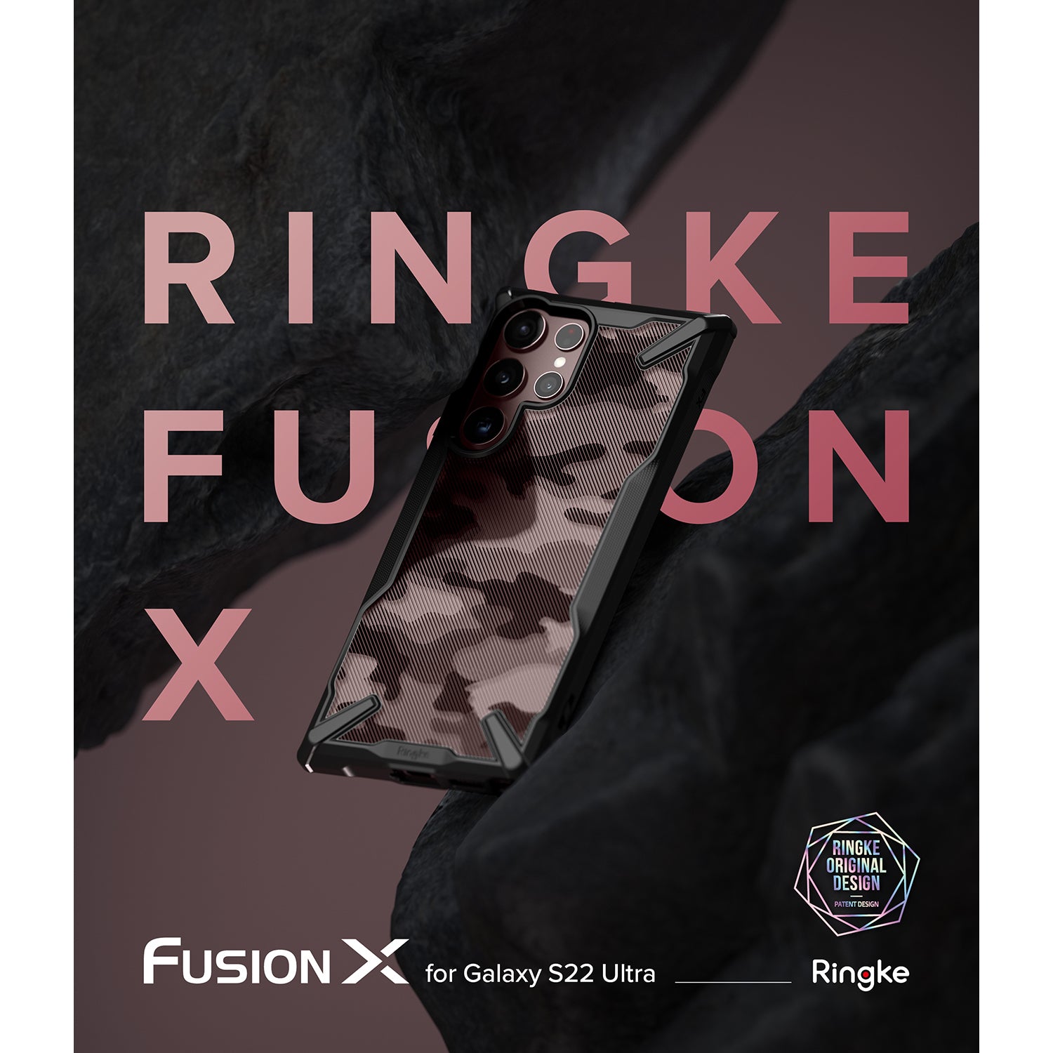 Ringke Fusion X Case for Samsung Galaxy S22 Ultra Default Ringke 