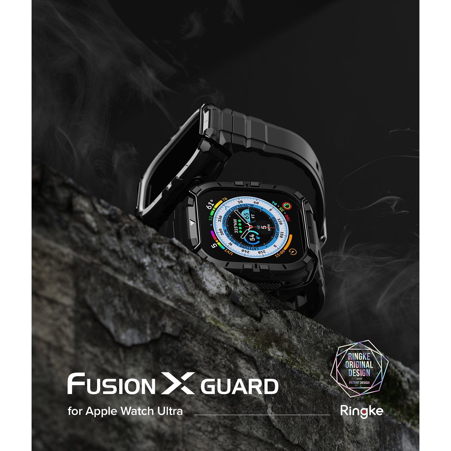 Ringke Fusion X Guard with Wire for Apple Watch Ultra 49mm Apple Watch Case Ringke 
