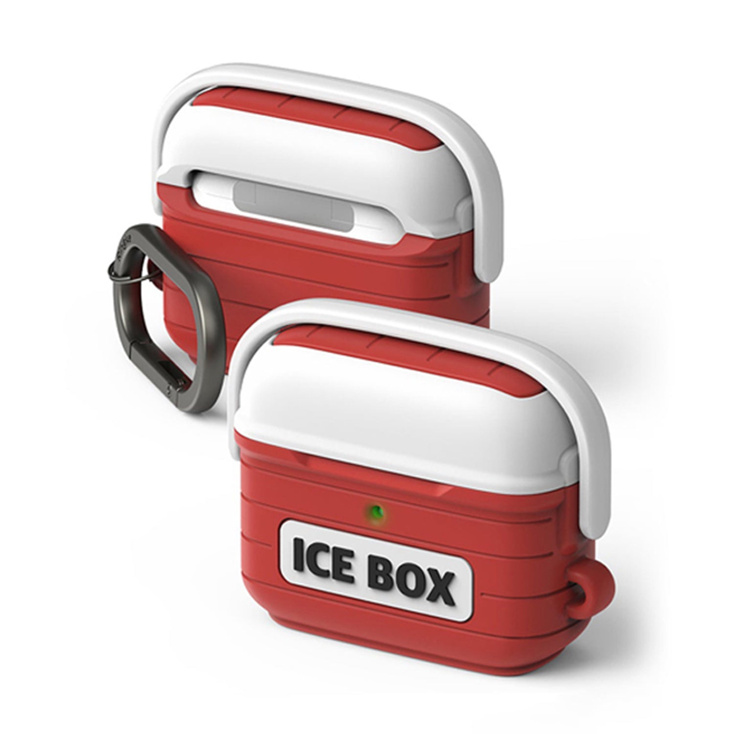 Ringke Ice Box Silicon Case for AirPods (3rd Gen) Default Ringke Red 