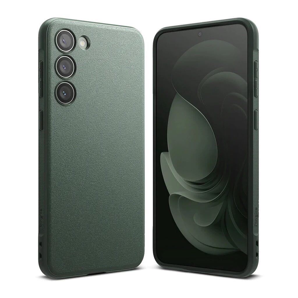 Ringke Onyx Case for Samsung Galaxy S23/S23 Plus/S23 Ultra ONE2WORLD Dark Green S23 
