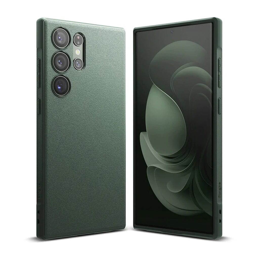 Ringke Onyx Case for Samsung Galaxy S23/S23 Plus/S23 Ultra ONE2WORLD Dark Green S23 Ultra 