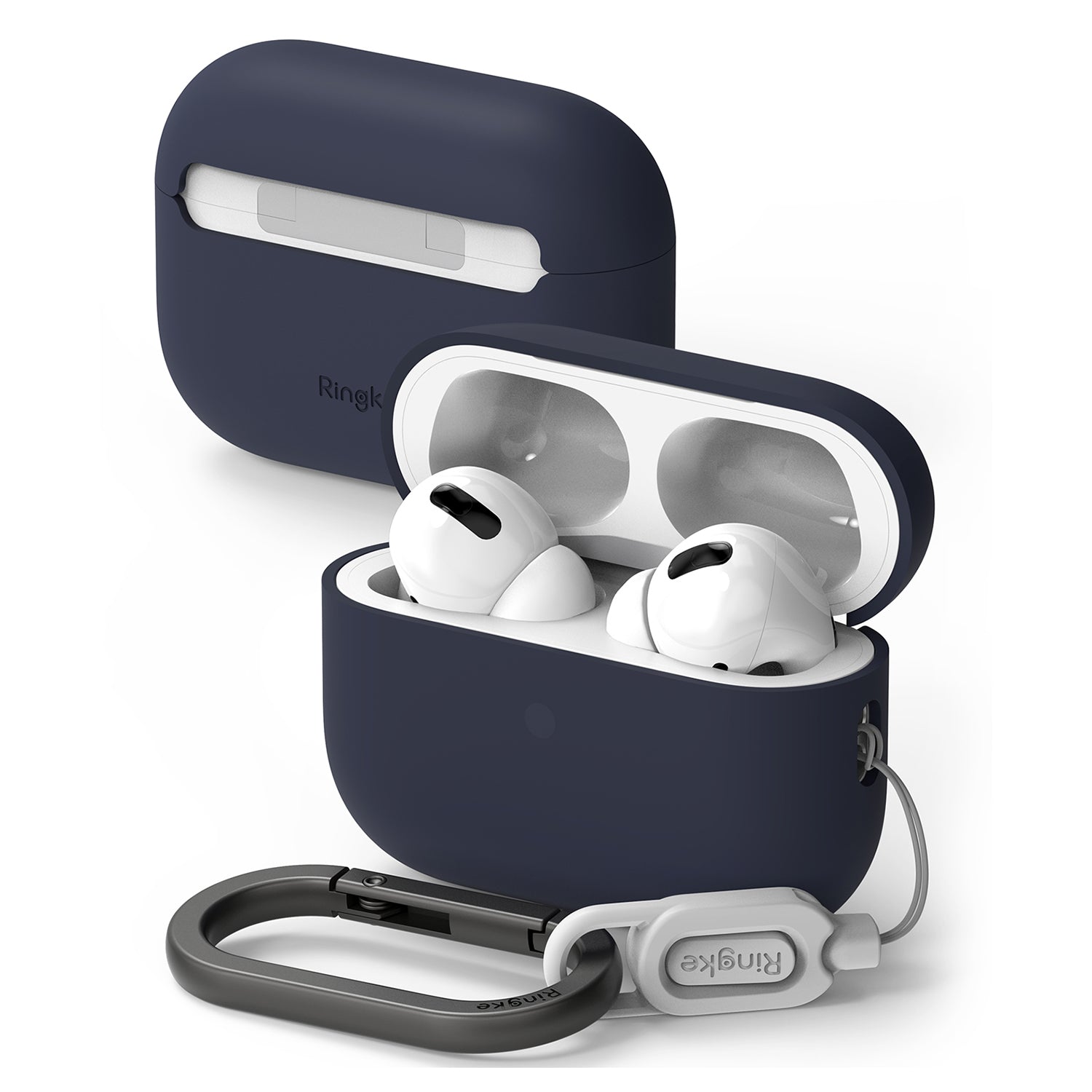  Ringke Silicone Case for AirPods Pro 2 AirPods Case Ringke Midnight Blue 