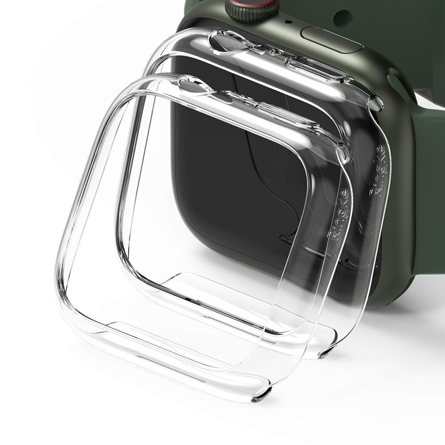 Ringke Slim Case for Apple Watch Series 7 41mm Default Ringke Clear(2pcs) 