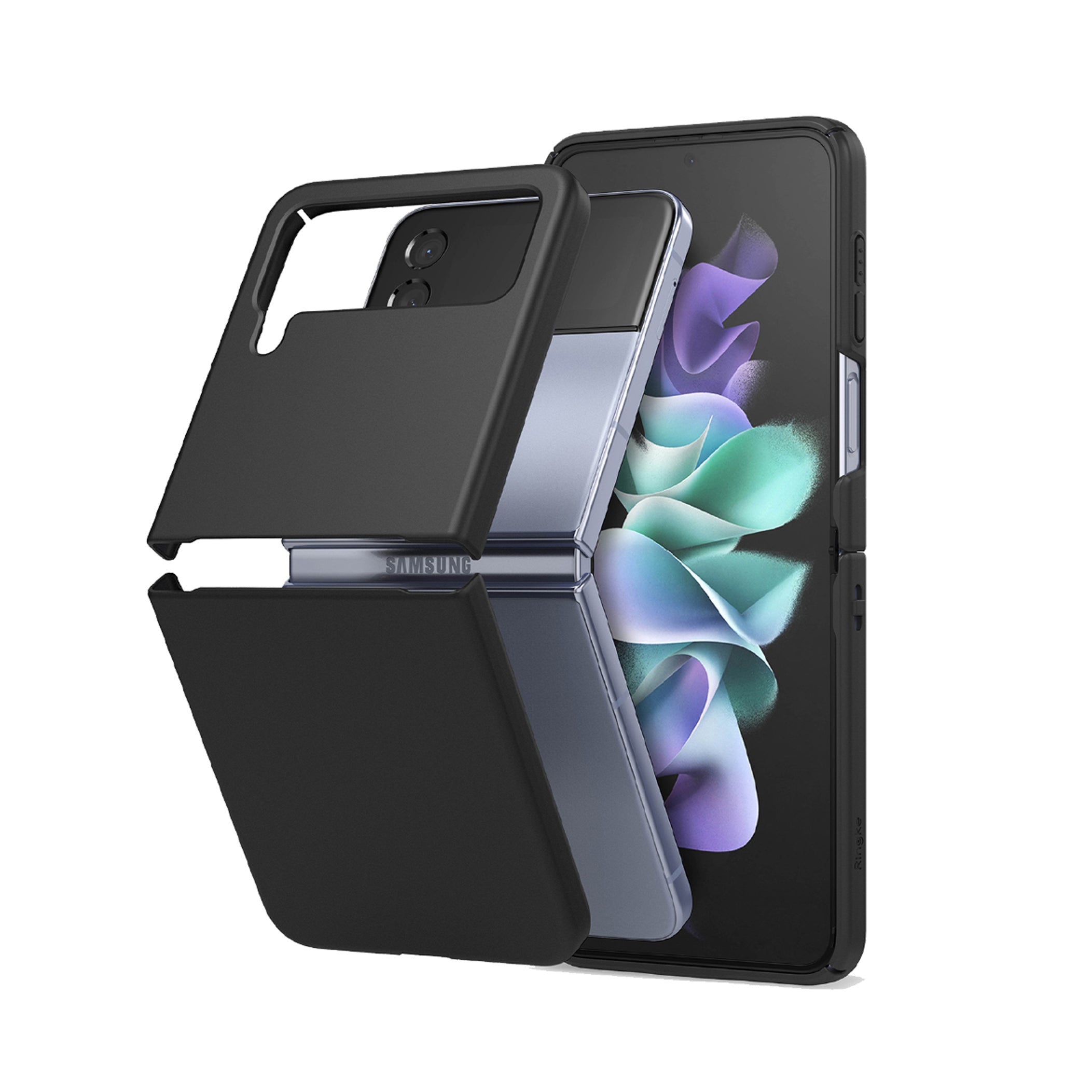Ringke Slim Case for Samsung Galaxy Z Flip 4 Mobile Phone Cases Ringke Black 