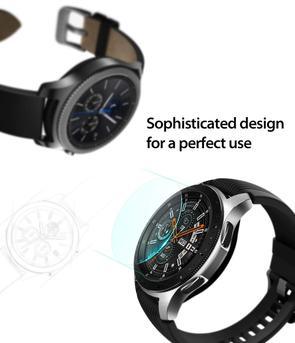 Ringke Tempered Glass for Galaxy Watch 46mm/Gear S3, Clear(4pcs) Galaxy Watch Ringke 
