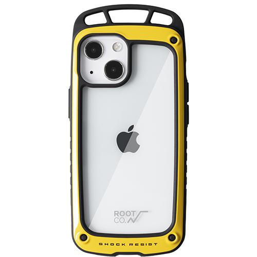 ROOT CO. Gravity Shock Resist Case ELK for iPhone 13 6.1"(2021) Default ROOT CO. Clear/Yellow 