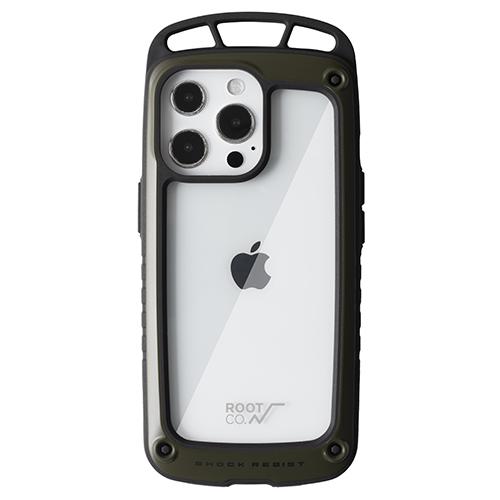 ROOT CO. Gravity Shock Resist Case ELK for iPhone 13 Pro 6.1"(2021) Default ROOT CO. Clear/Khaki 