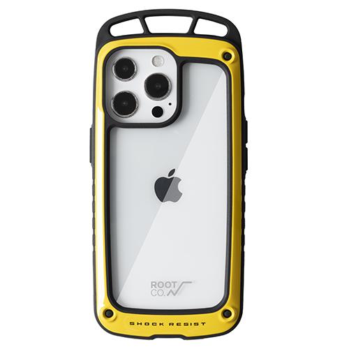 ROOT CO. Gravity Shock Resist Case ELK for iPhone 13 Pro 6.1"(2021) Default ROOT CO. Clear/Yellow 