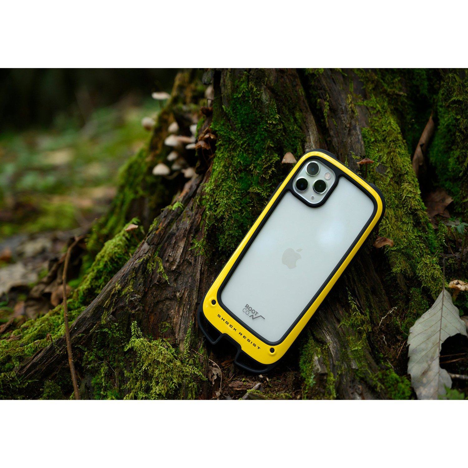 ROOT CO. Gravity Shock Resist Case + Hold for iPhone 11 Pro 5.8", Yellow iPhone Case ROOT CO. 