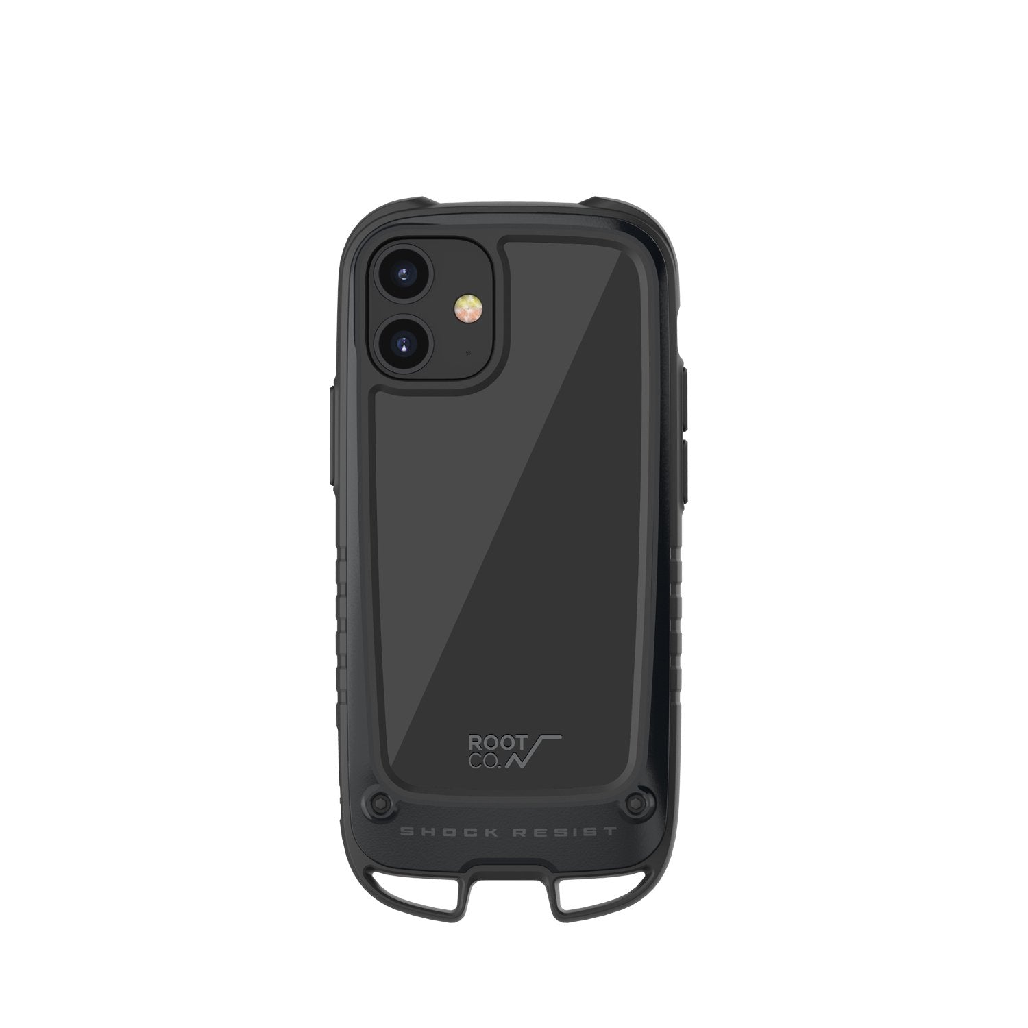 ROOT CO. Gravity Shock Resist Case + Hold for iPhone 12 mini 5.4"(2020), Black Default ROOT CO. 