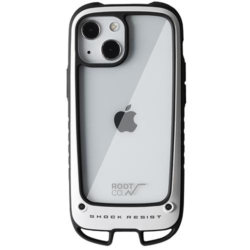 ROOT CO. Gravity Shock Resist Case + Hold for iPhone 13 6.1"(2021) Default ROOT CO. Clear/White 