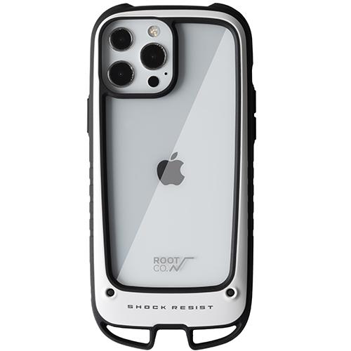 ROOT CO. Gravity Shock Resist Case + Hold for iPhone 13 Pro 6.1"(2021) Default ROOT CO. Clear/White 