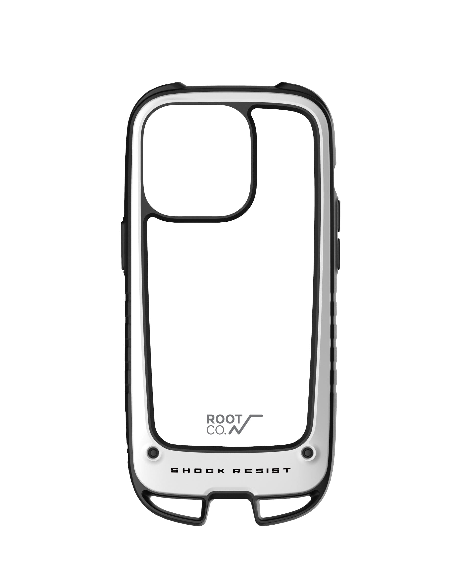 ROOT CO. GRAVITY Shock Resist Case + Hold for iPhone 14 Series Mobile Phone Cases ROOT CO. White iPhone 14 6.1 