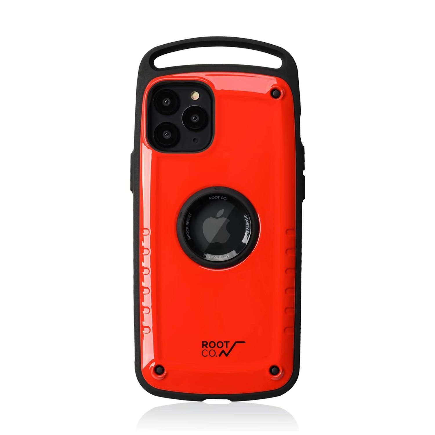 ROOT CO. Gravity Shock Resist Case Pro for iPhone 11 Pro 5.8", Gloss Red iPhone Case ROOT CO. Gloss Red 