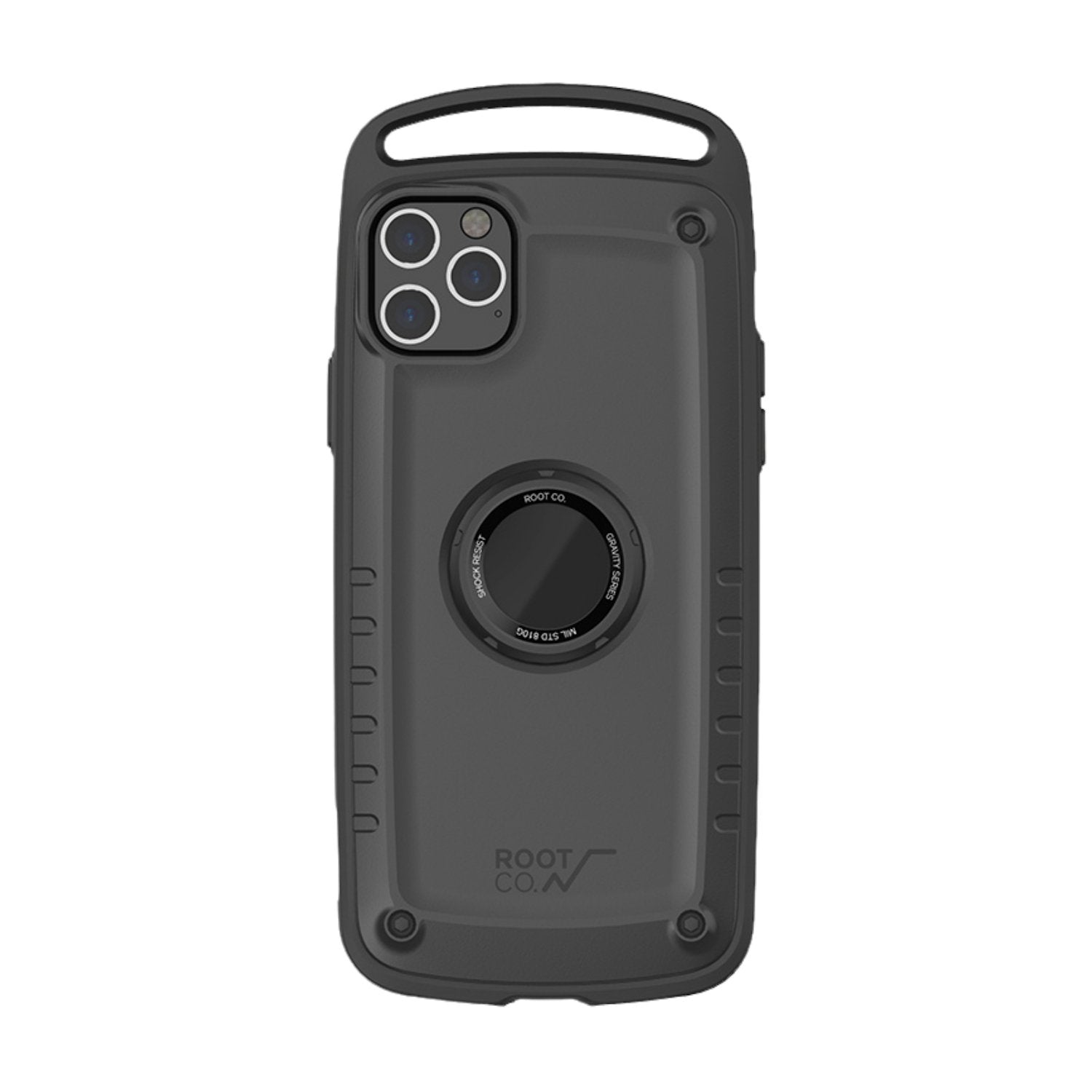 ROOT CO. Gravity Shock Resist Case Pro for iPhone 11 Pro Max 6.5", Matte Black iPhone Case ROOT CO. Matte Black 