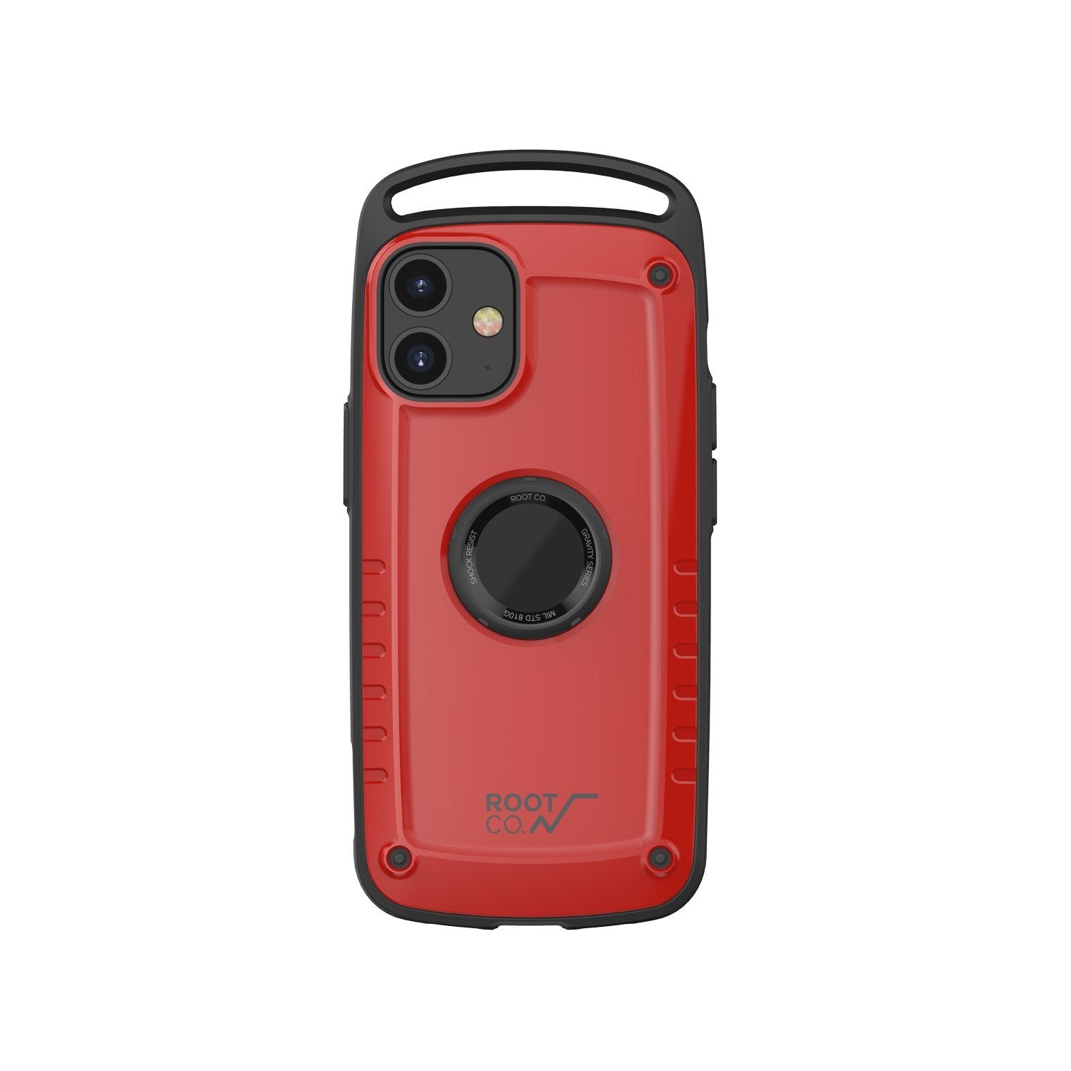 ROOT CO. Gravity Shock Resist Case Pro for iPhone 12 mini 5.4"(2020), Gloss Red Default ROOT CO. 