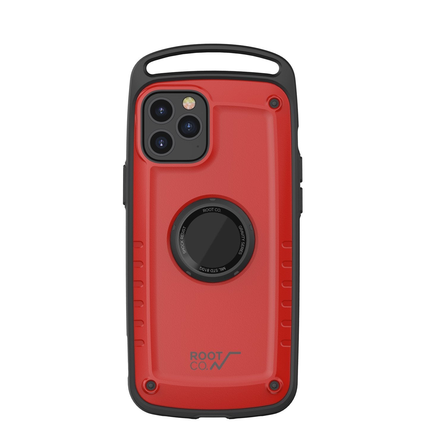 ROOT CO. Gravity Shock Resist Case Pro for iPhone 12/12 Pro 6.1"(2020), Gloss Red Default ROOT CO. 