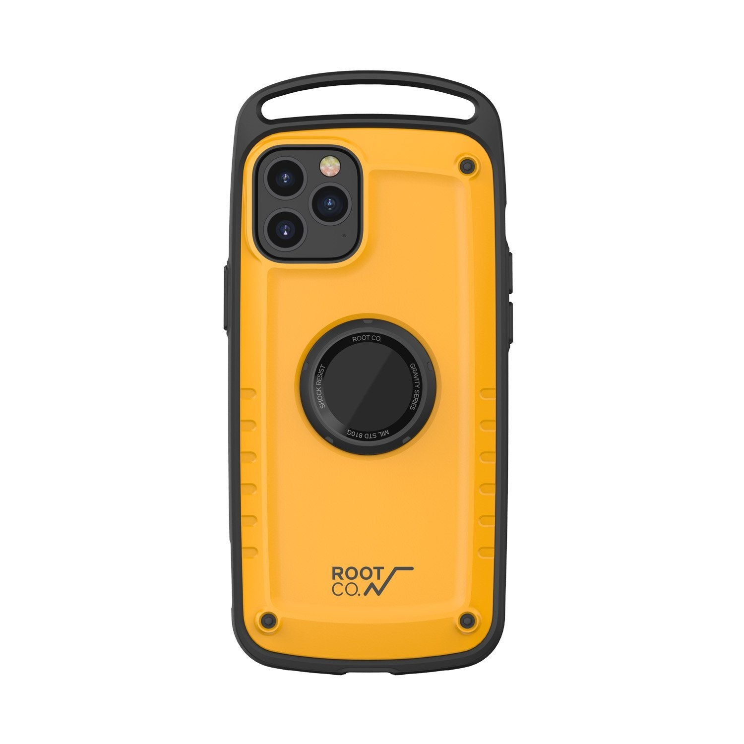 ROOT CO. Gravity Shock Resist Case Pro for iPhone 12/12 Pro 6.1"(2020), Gloss Yellow Default ROOT CO. 