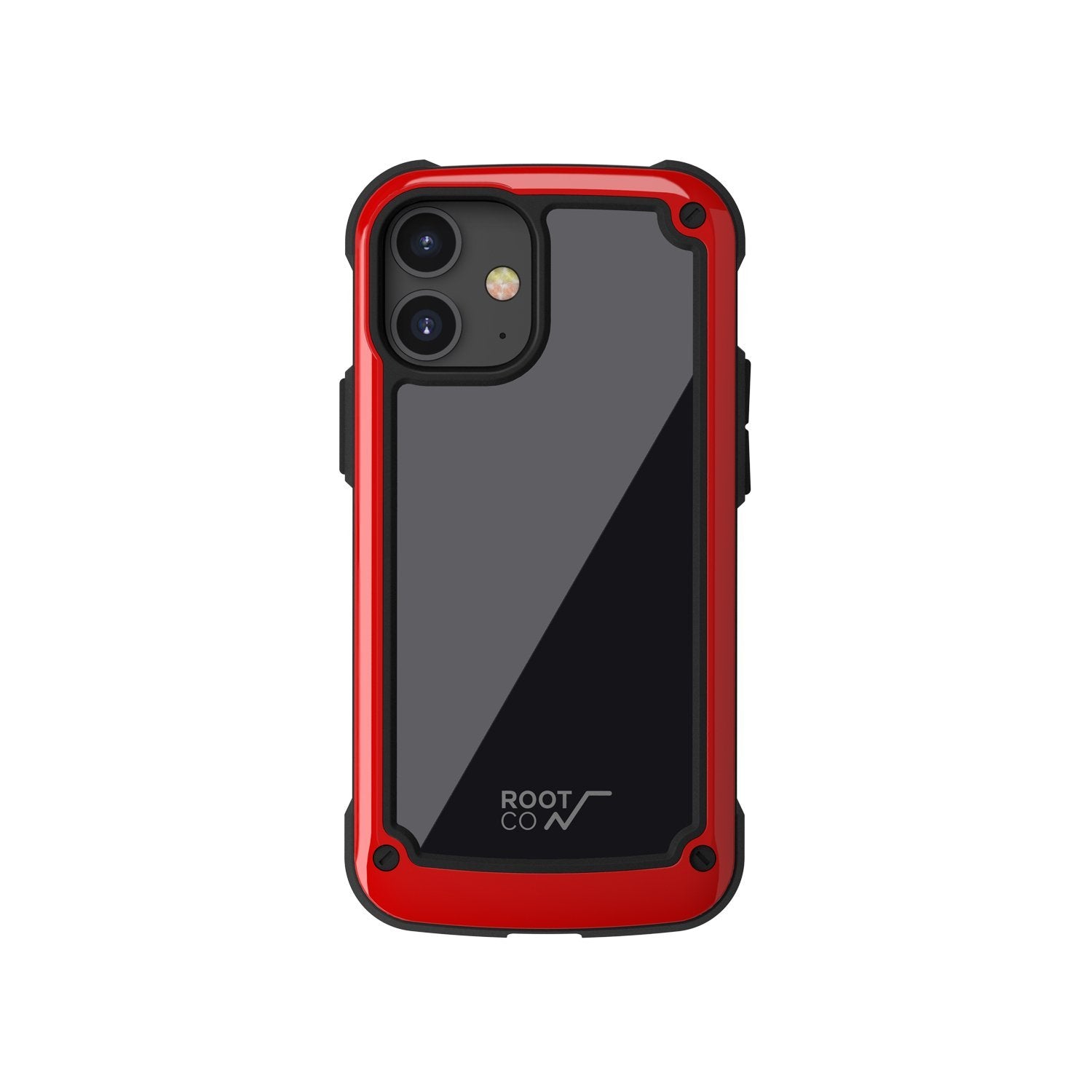 ROOT CO. Gravity Shock Resist Tough & Basic Case for iPhone 12 mini 5.4"(2020), Red Default ROOT CO. 