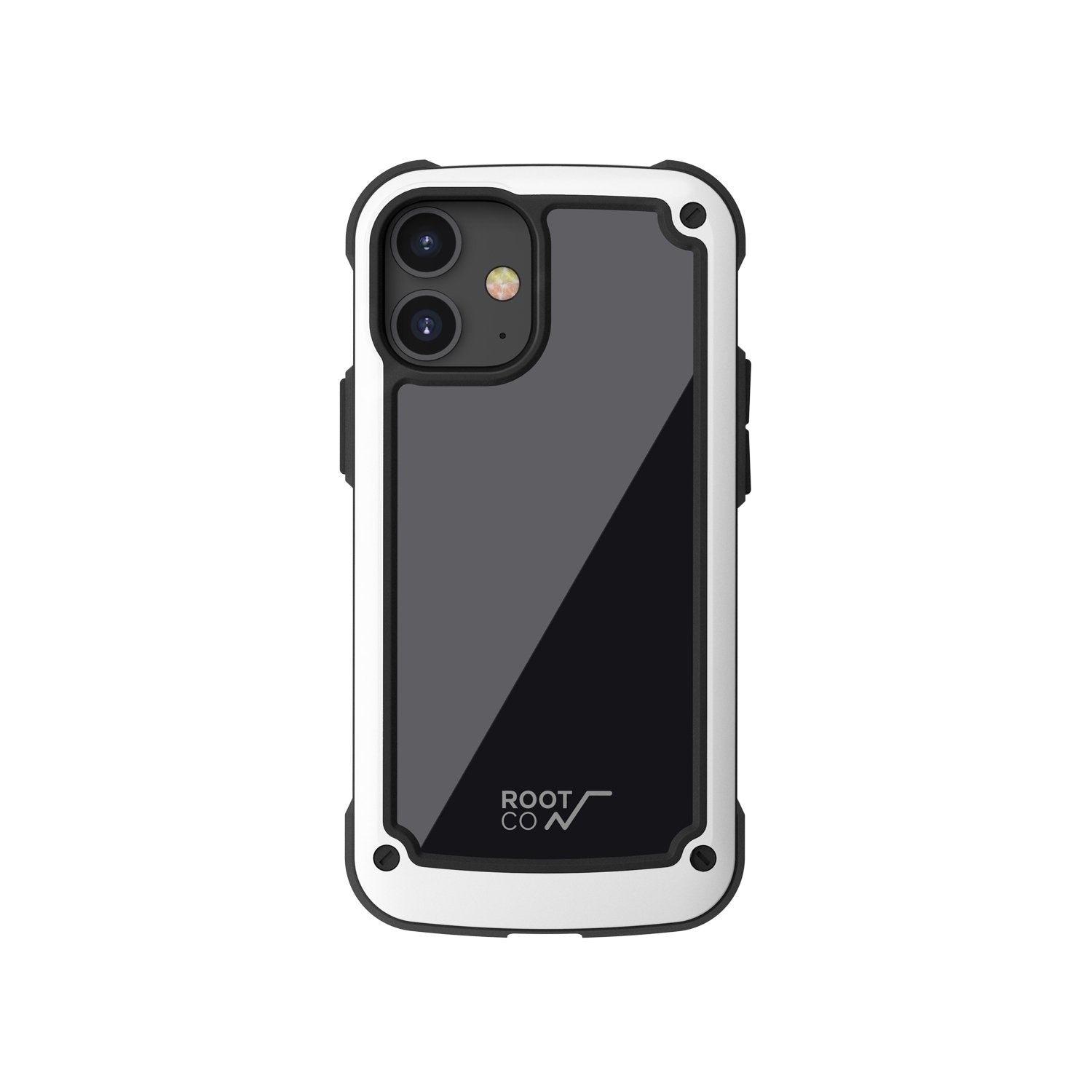 ROOT CO. Gravity Shock Resist Tough & Basic Case for iPhone 12 mini 5.4"(2020), White Default ROOT CO. 