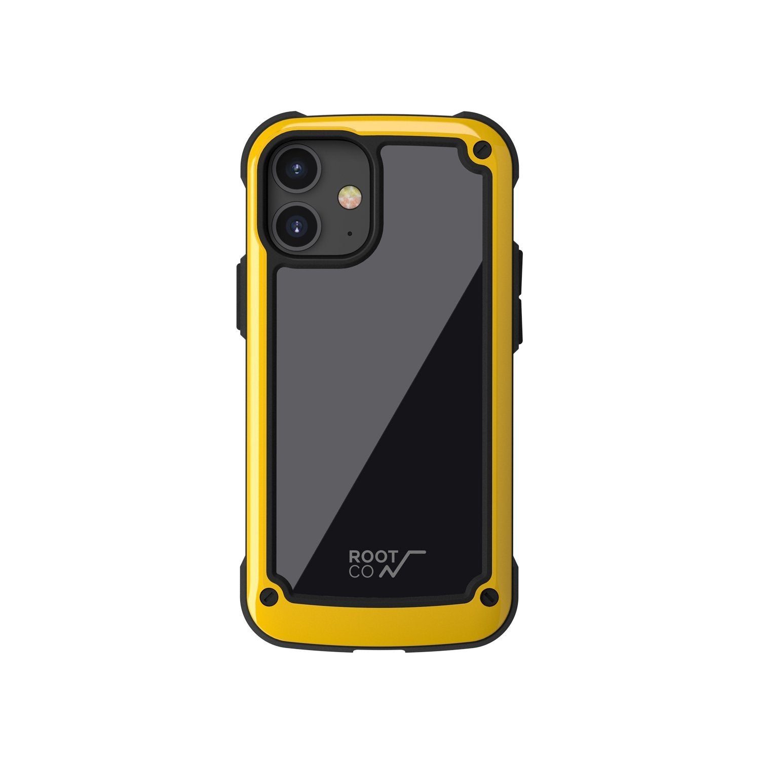 ROOT CO. Gravity Shock Resist Tough & Basic Case for iPhone 12 mini 5.4"(2020), Yellow Default ROOT CO. 