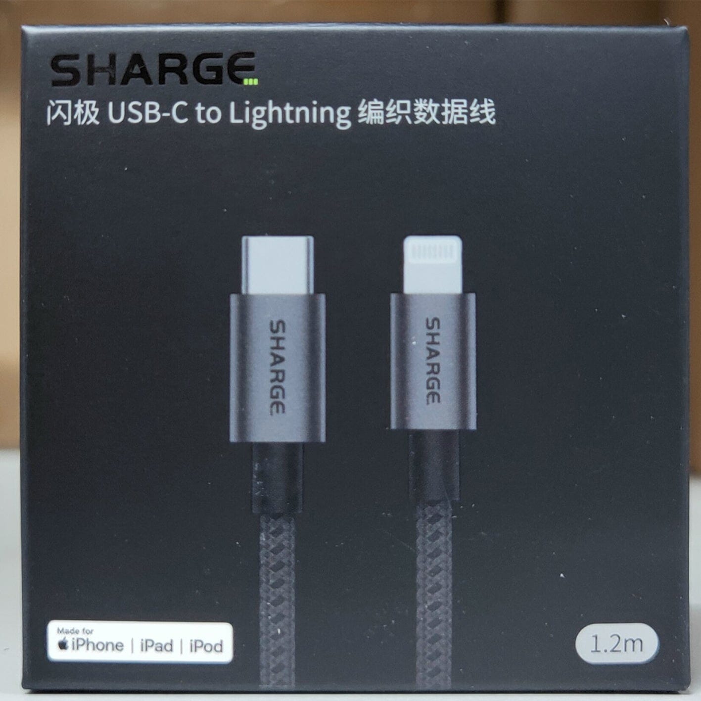 Shargeek SL101 MFI USB-C to Lightning Braided Cable 1.2m SHARGEEK 