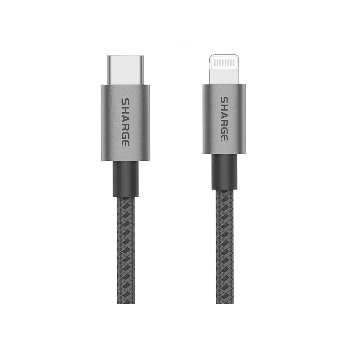 Shargeek SL101 MFI USB-C to Lightning Braided Cable 1.2m SHARGEEK Black & Grey 
