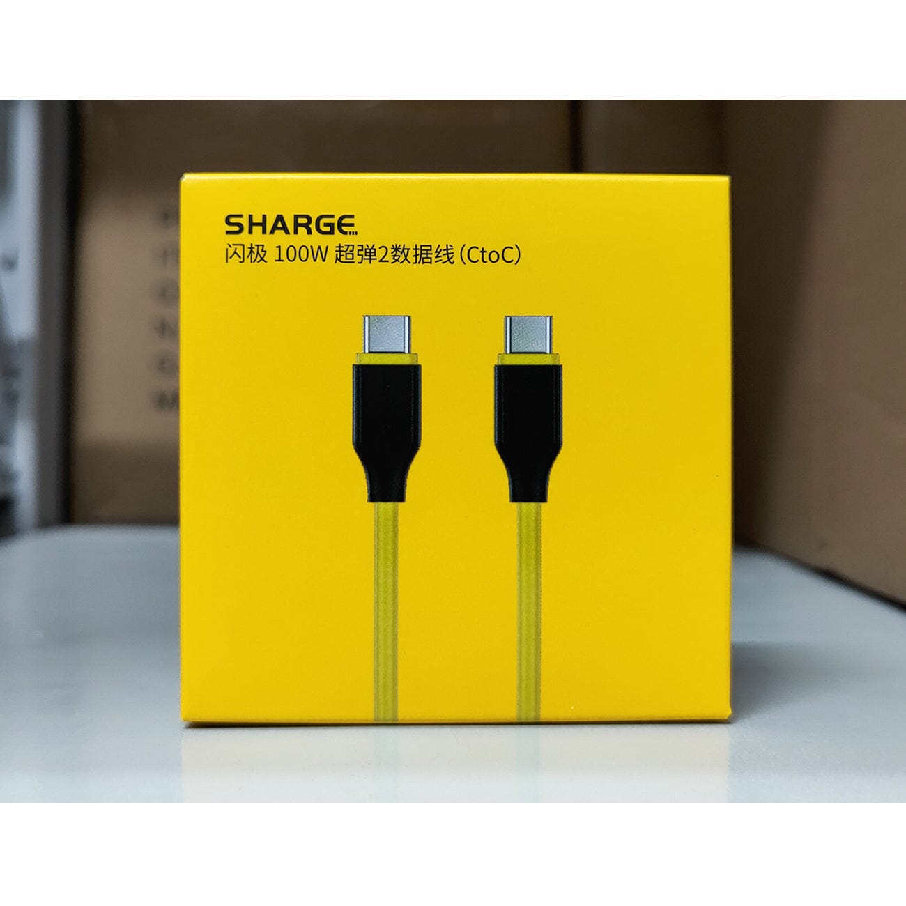 Shargeek SL104 100W USB-C to USB-C Cable 1.5m Highly-elastic SHARGEEK 