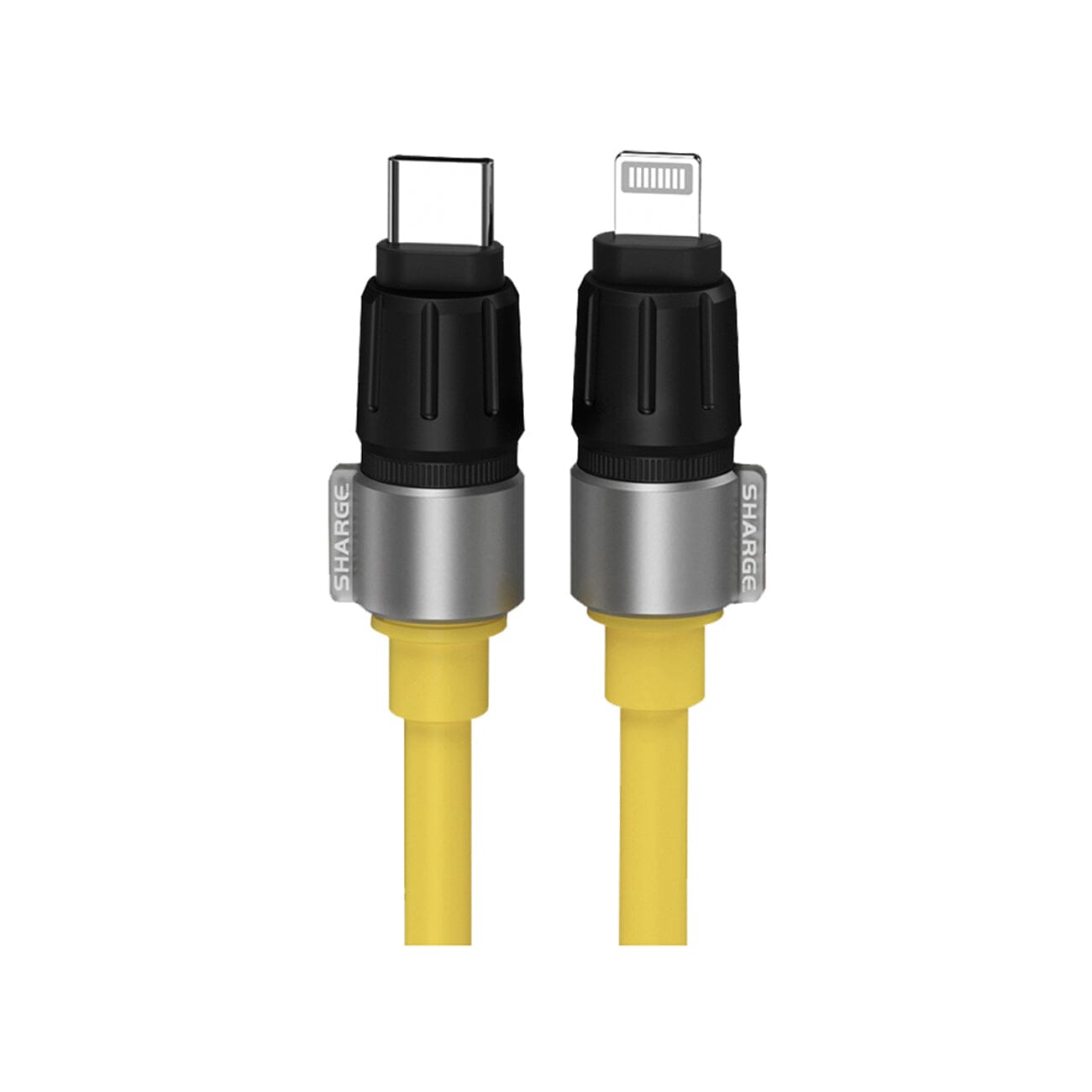 Shargeek SL107 MFI USB-C to Lightning Phantom Cable 1.2m iPhone 14 Fast Charging Supported SHARGEEK Yellow 
