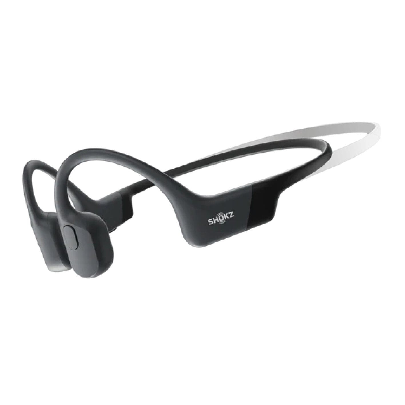 SHOKZ OpenRun Mini (AfterSHOKZ Aeropex Mini) -Bone Conduction Open-Ear Bluetooth Sport Headphones - Waterproof Wireless Earphones for Workouts and Running - Built-in Mic, with Headband ONE2WORLD Black 