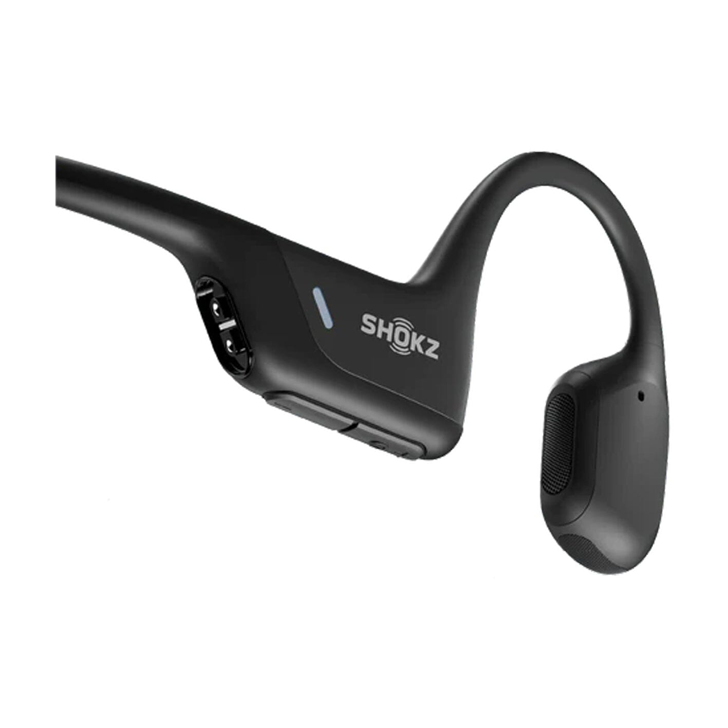 SHOKZ OpenRun Pro Mini - Premium Bone Conduction Open-Ear Bluetooth Sport Headphones - Sweat Resistant Wireless Earphones for Workouts and Running with Deep Base - Built-in Mic, with Headband ONE2WORLD 