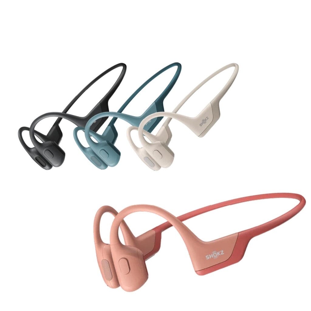 SHOKZ OpenRun Pro - Open-Ear Bluetooth Bone Conduction Sport Headphones - Sweat Resistant Wireless E ONE2WORLD 