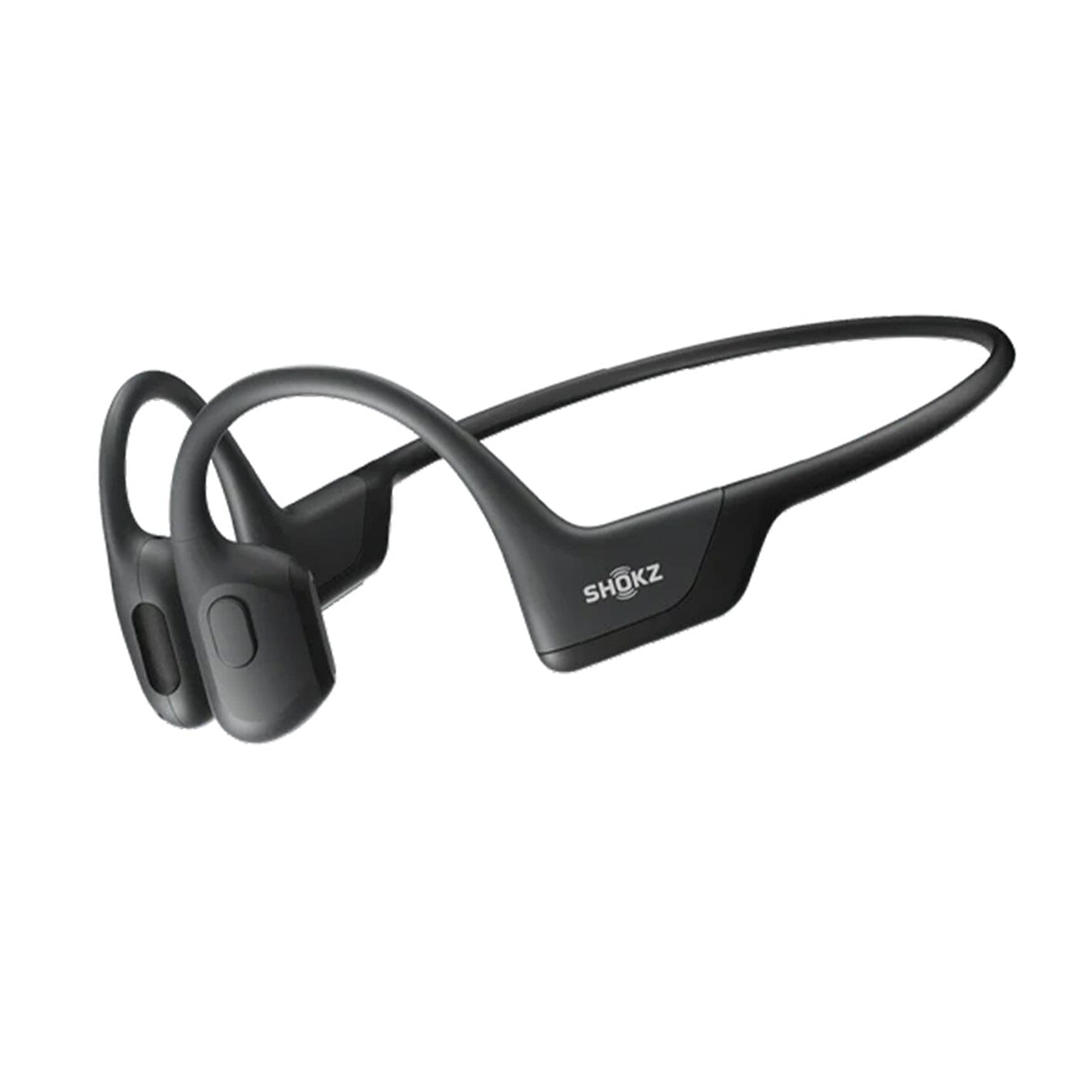SHOKZ OpenRun Pro - Open-Ear Bluetooth Bone Conduction Sport Headphones - Sweat Resistant Wireless E ONE2WORLD Black 
