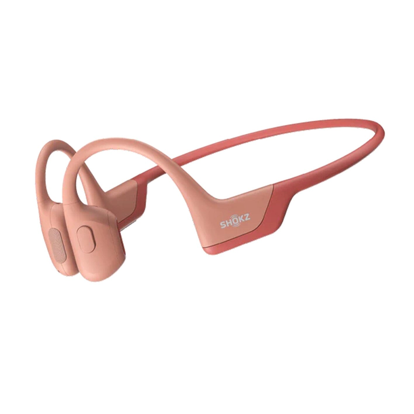 SHOKZ OpenRun Pro - Open-Ear Bluetooth Bone Conduction Sport Headphones - Sweat Resistant Wireless E ONE2WORLD Pink 