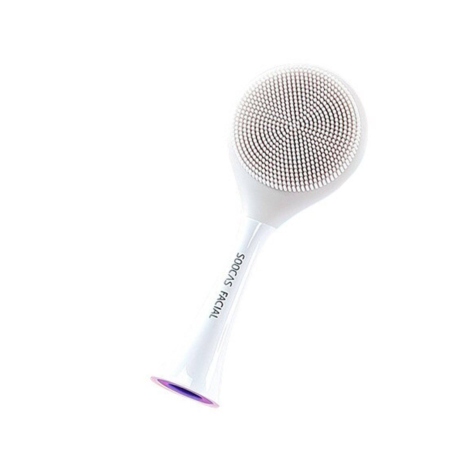 Soocas Original Silicone Facial Cleansing Brush Head for X1/ X3U/ X5, Gray Default Soocas 