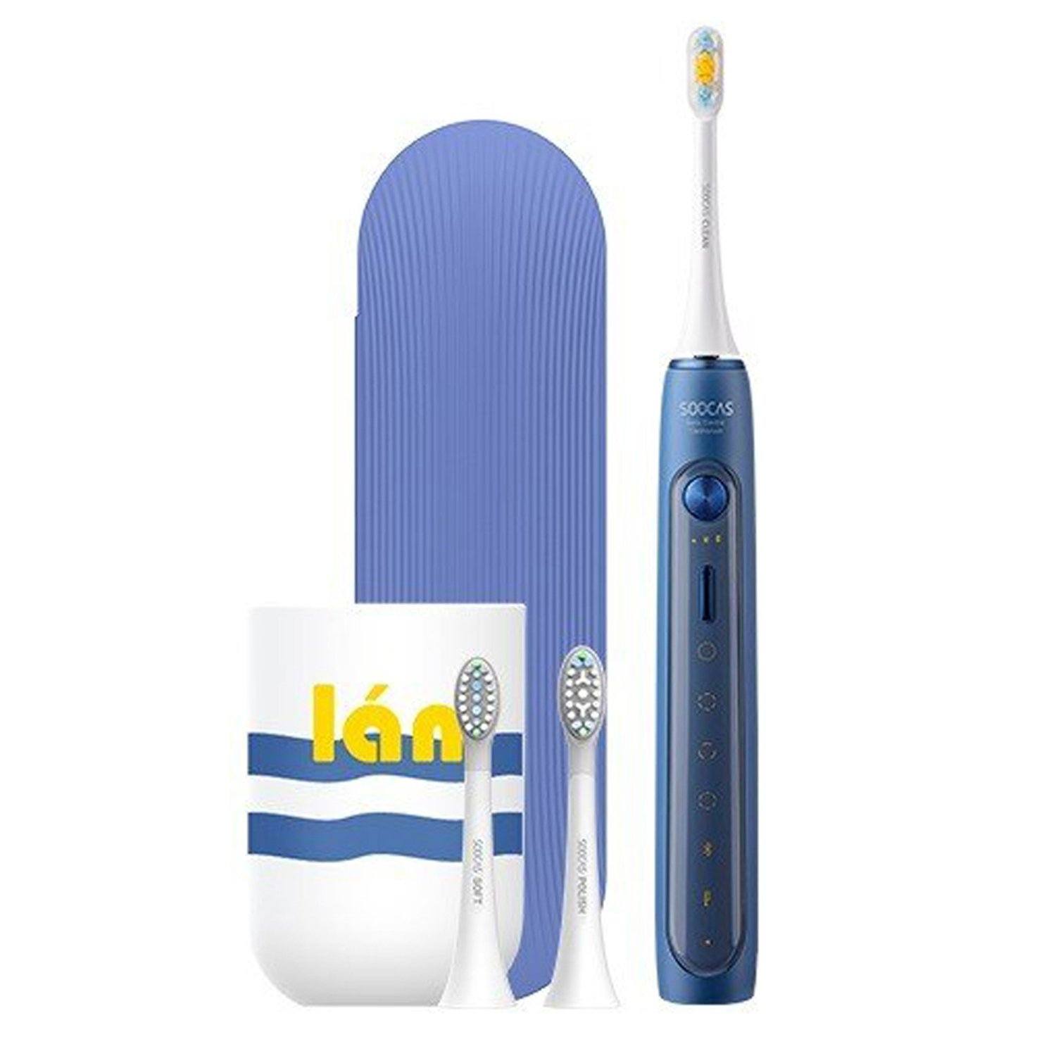 SOOCAS X5 Waterproof Electric Ultrasonic Toothbrush Sonicare NFC Smart APP Control